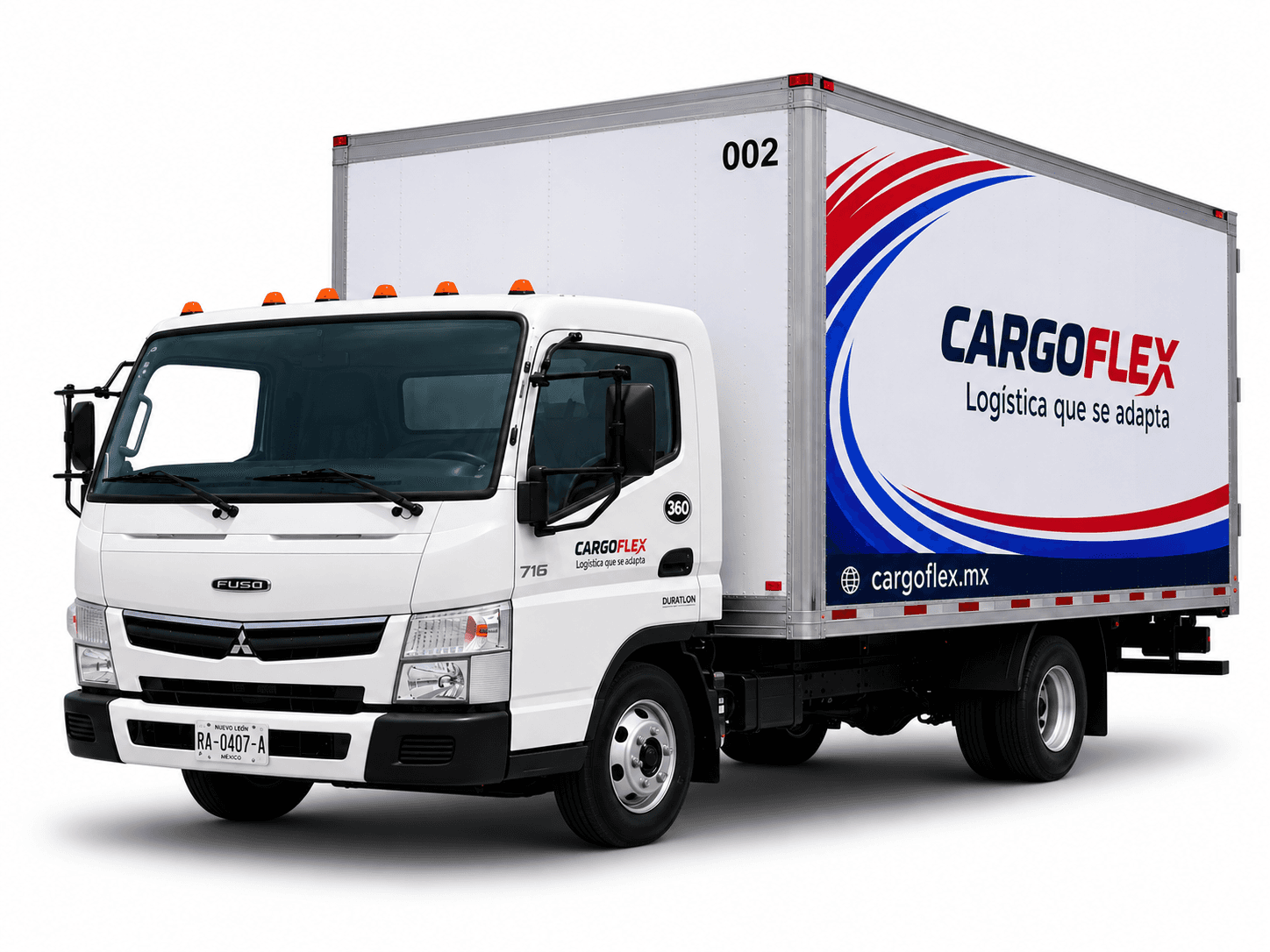 Unidad de caja seca FL-360 en renta en Monterrey