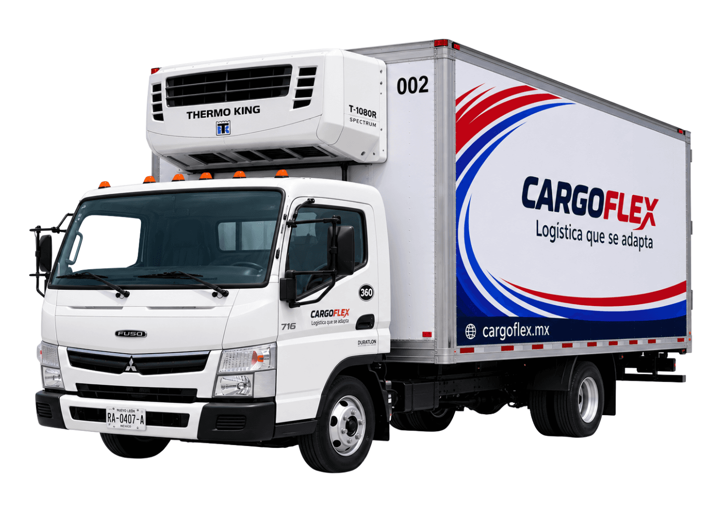 Unidad de congelación EQ Freightliner FL-360 en renta en Monterrey